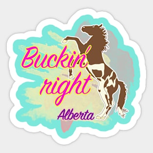 8ts Buckin' Right Sticker